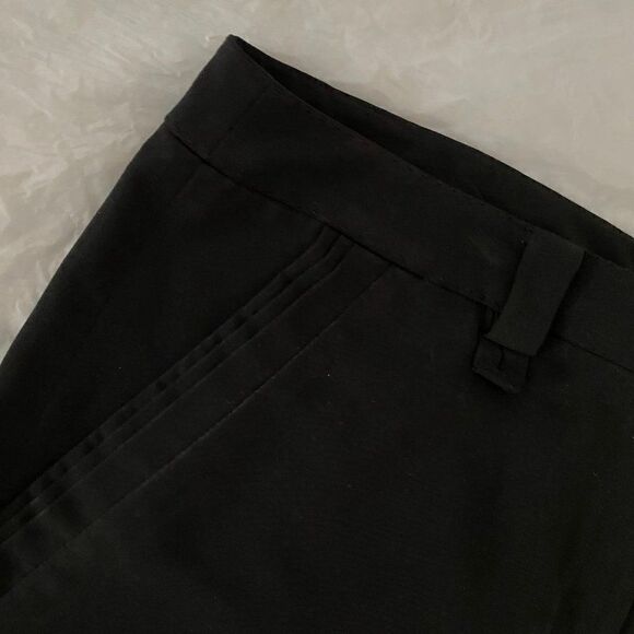 Larry Levine Y2K Black Dressy Wide Leg Capris SZ 14 NEW - Picture 6 of 11